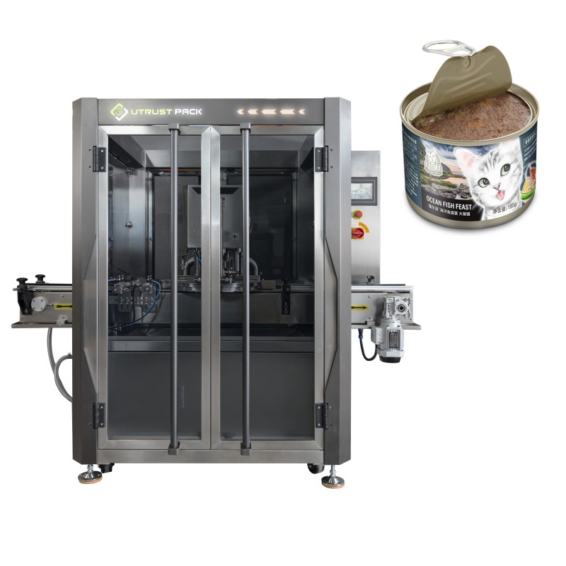 Industrial Full Automatic Canned Juice Vacuum sealing Machine