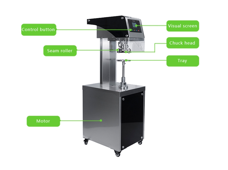 semi automaic can sealing machine